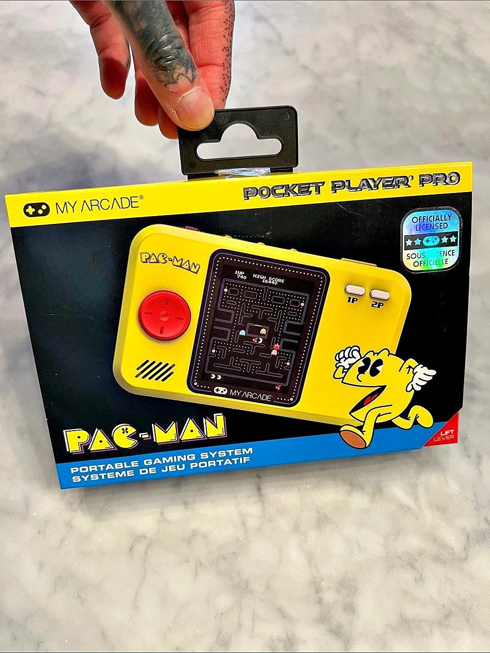 My Arcade Pac-Man Pocket Player Pro Handheld Game Console